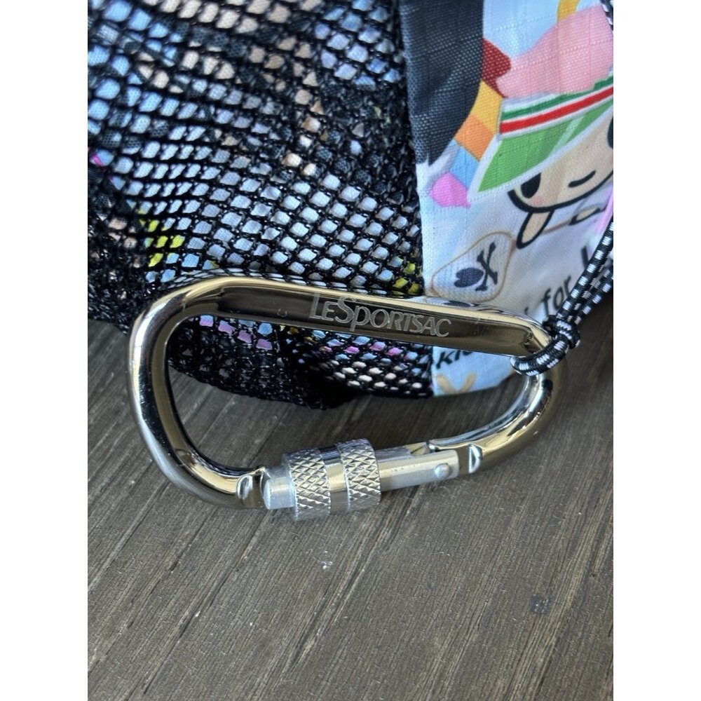 Lesportsac Tokidoki Collaboration Rucksack Backpack W Charm - Picture 7 of 16
